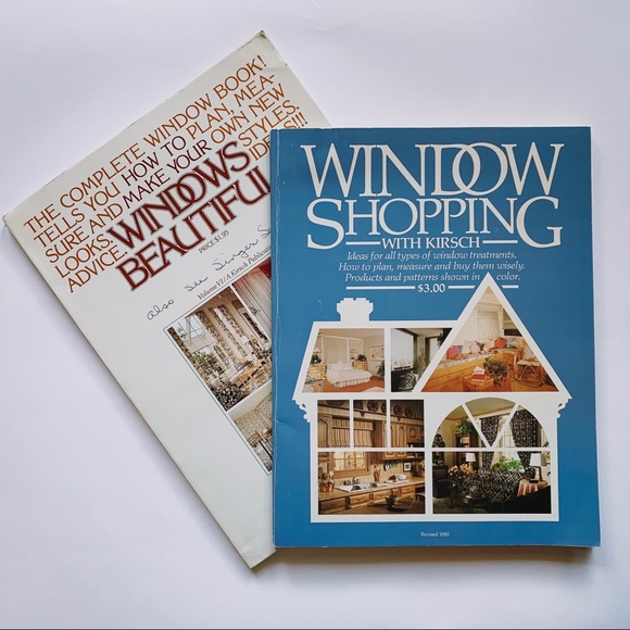 Vintage Design Vintage Windows Beautiful Home Decorating Books 7s 80s Retro Cool Set Of 2